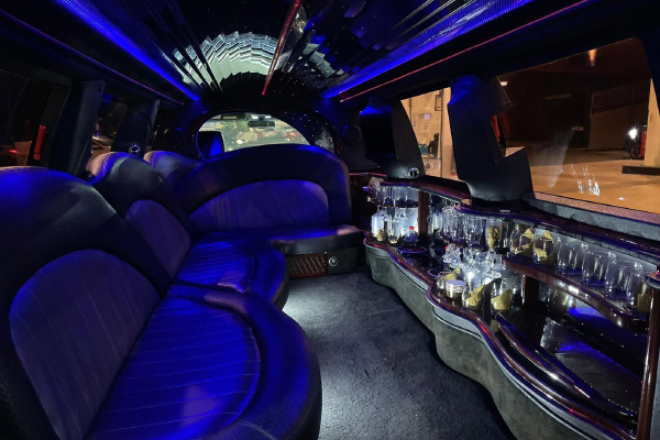 inside limo